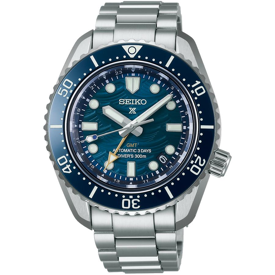 Seiko Prospex Diver's Watch 60th Anniversary Limited Edition 1968 GMT SBEJ027 Men's Mechanical Watch