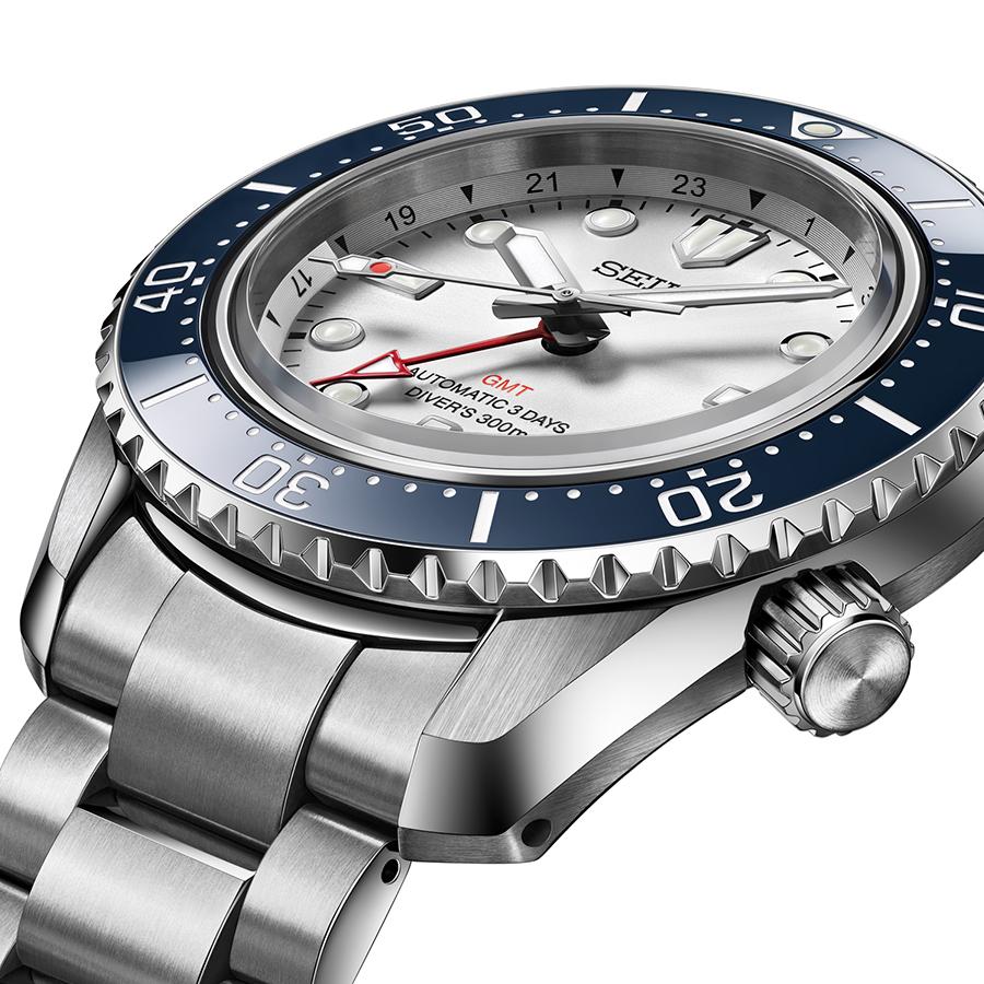 SEIKO PROSPEX SBEJ029 JDM Core Shop 1968 300m GMT Diver White