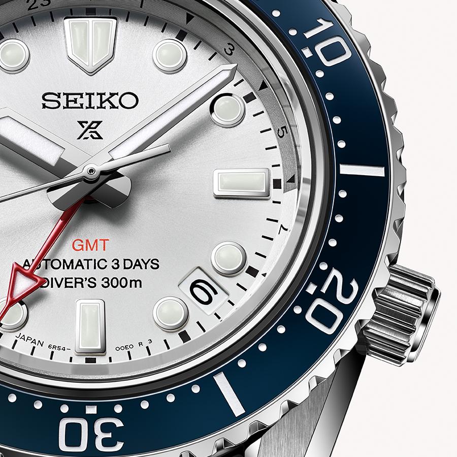 SEIKO PROSPEX SBEJ029 JDM Core Shop 1968 300m GMT Diver White