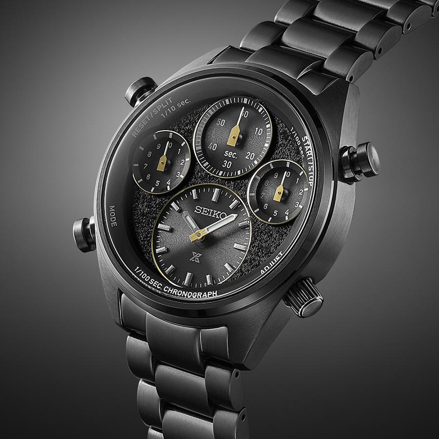 SEIKO PROSPEX SPEEDTIMER SBER007 JDM 1/100 Sec Solar Chronograph Men's Watch