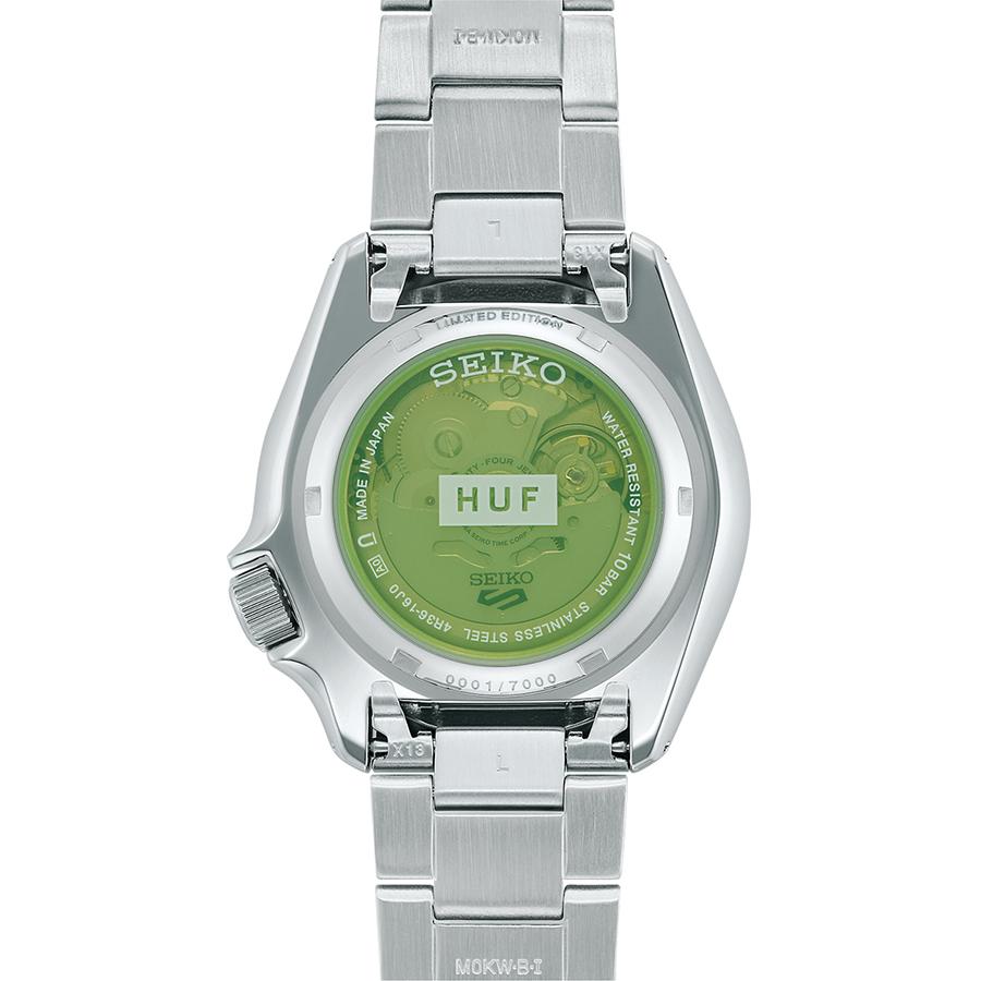 Seiko 5 Sports SKX Series HUF Collaboration Limited Edition Regatta Timer Hommage SBSA279 Men's Automatic Watch