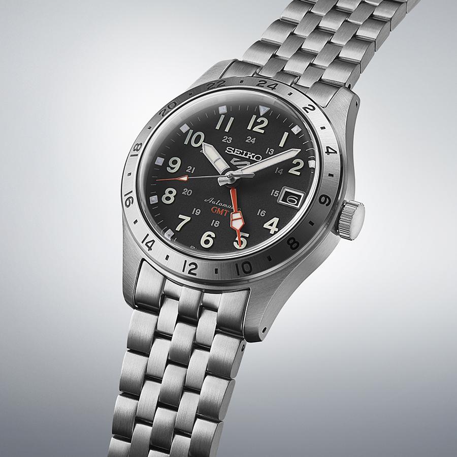 SEIKO 5 Sports Field GMT Sports Style SBSC011 Black Automatic JDM Men’s Watch