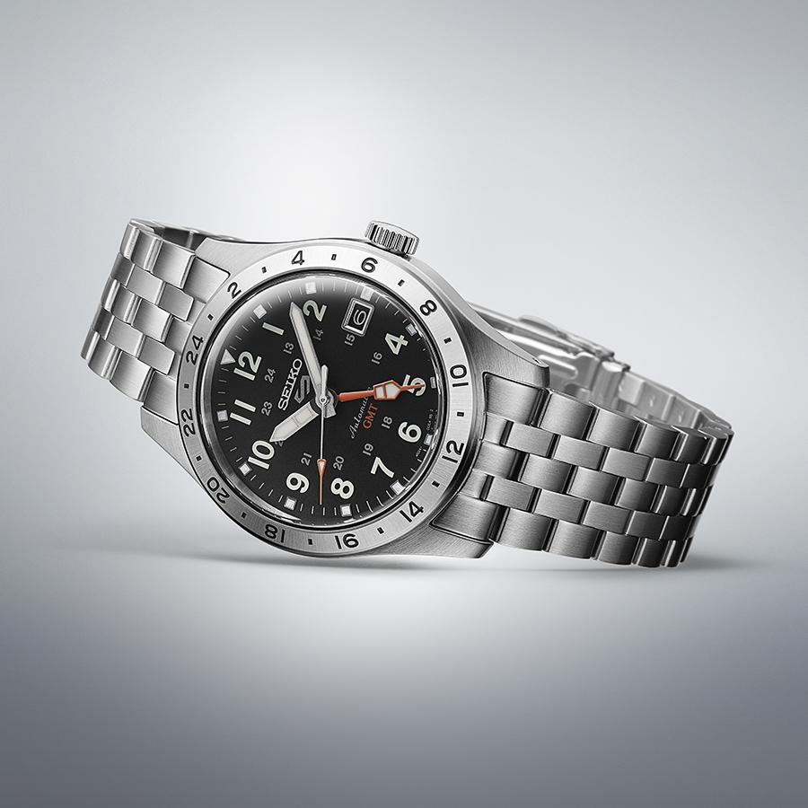 SEIKO 5 Sports Field GMT Sports Style SBSC011 Black Automatic JDM Men’s Watch