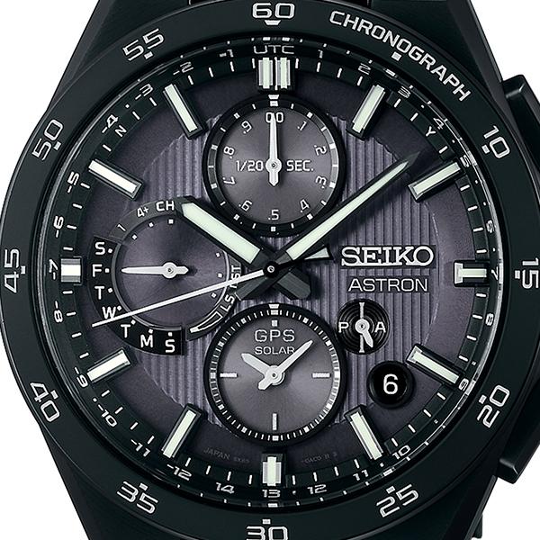 Seiko Astron Nexter Dual Time Chronograph SBXC155 Men's Solar-Powered GPS Satellite Radio Wave Watch Titanium Exclusive Model