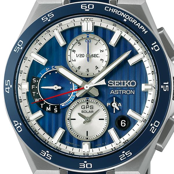 Seiko Astron Nexter Dual Time Chronograph SBXC181 Men's Solar-Powered GPS Satellite Radio Wave Titanium Watch, Exclusive