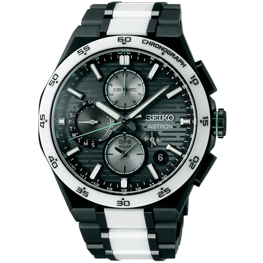 Seiko Astron Nexter 2025 Limited Edition Model SBXC185 Men's Solar-Powered GPS Satellite Radio Wave Dual Time Chronograph Watch