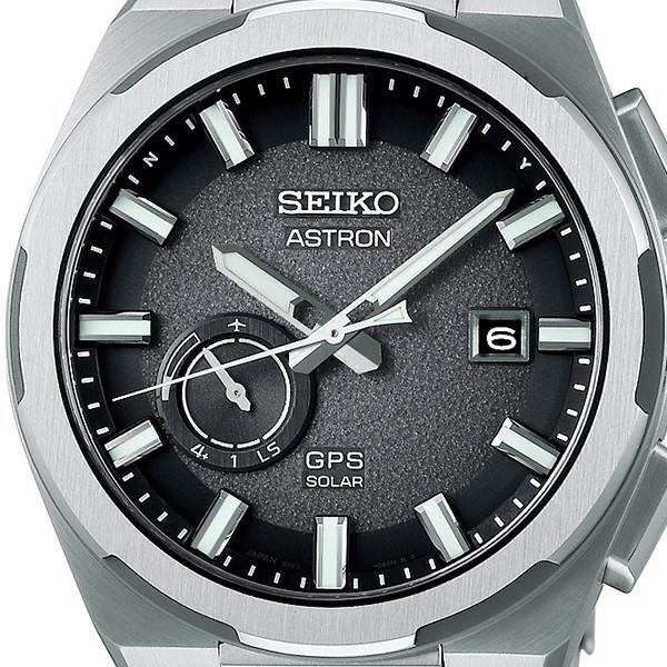 Seiko Astron Nexter Cosmic Design Moon SBXD025 Men's Solar-Powered GPS Satellite Radio Wave Watch with Gray Dial (Exclusive)