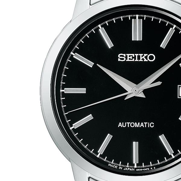 Seiko Selection S Series International Line SCVE061 Men's Mechanical Watch with Black Dial