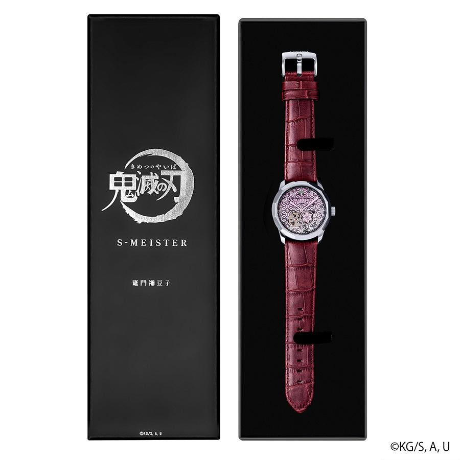 GARRACK S-MEISTER SMS-40-KY-KN Demon Slayer Nezuko Kamado Automatic Open Heart Watch Japan Made