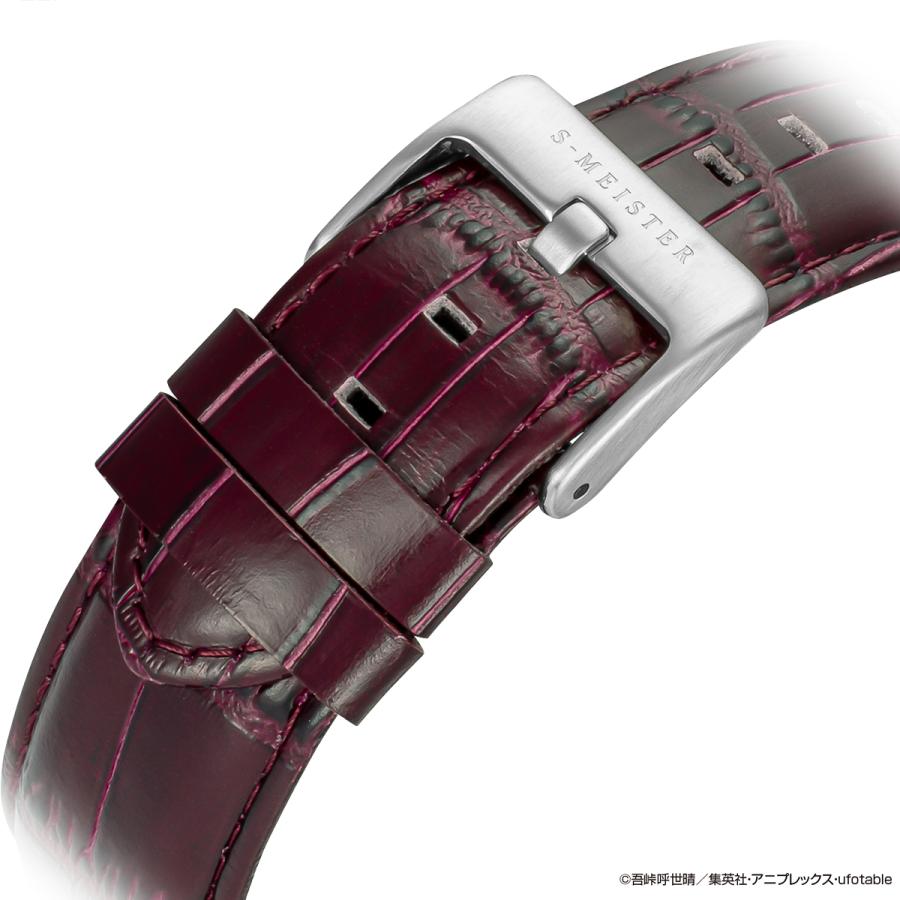 GARRACK S-MEISTER SMS-41-KY-J3A Demon Slayer Akaza Automatic Open Heart Watch Japan Made