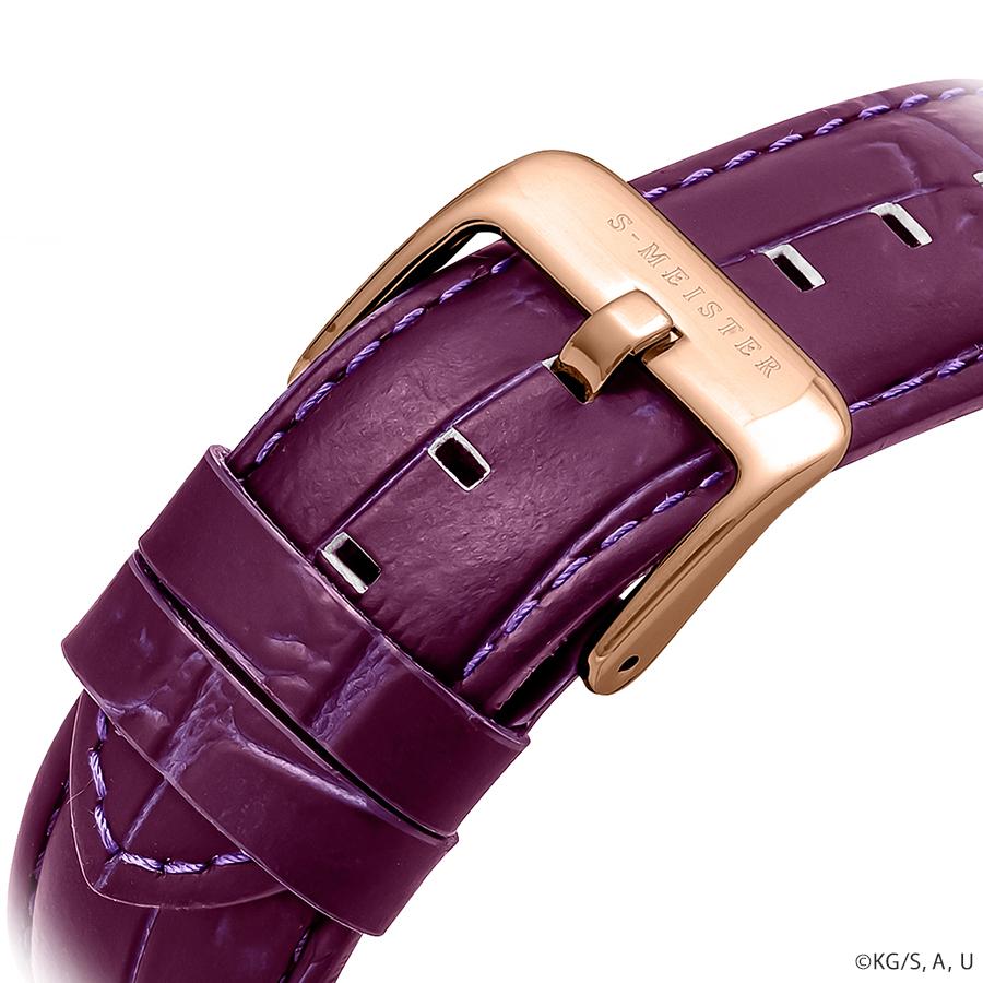 GARRACK S-MEISTER Demon Slayer Mitsuri Kanroji SMS-42-KY-KM Automatic Open Heart Kanazawa Foil Dial Men's Watch