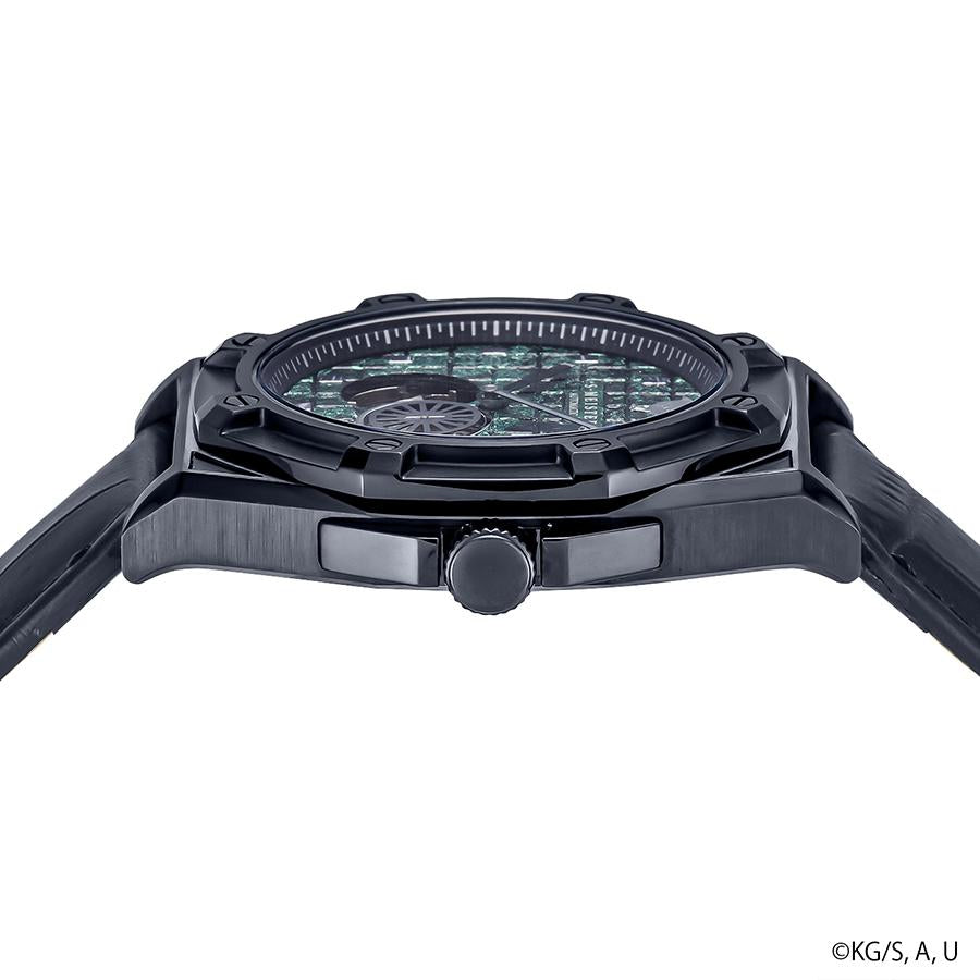 GARRACK S-MEISTER SMS-43-KY-KT Demon Slayer Tanjiro Kamado Automatic Open Heart Watch Japan Made