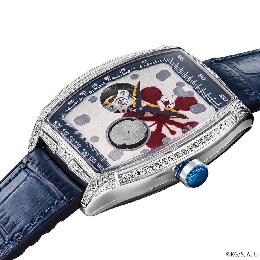 GARRACK S-MEISTER Demon Slayer Tengen Uzui SMS-47-KY-UT Automatic Open Heart Tonneau Kanazawa Foil Men's Watch