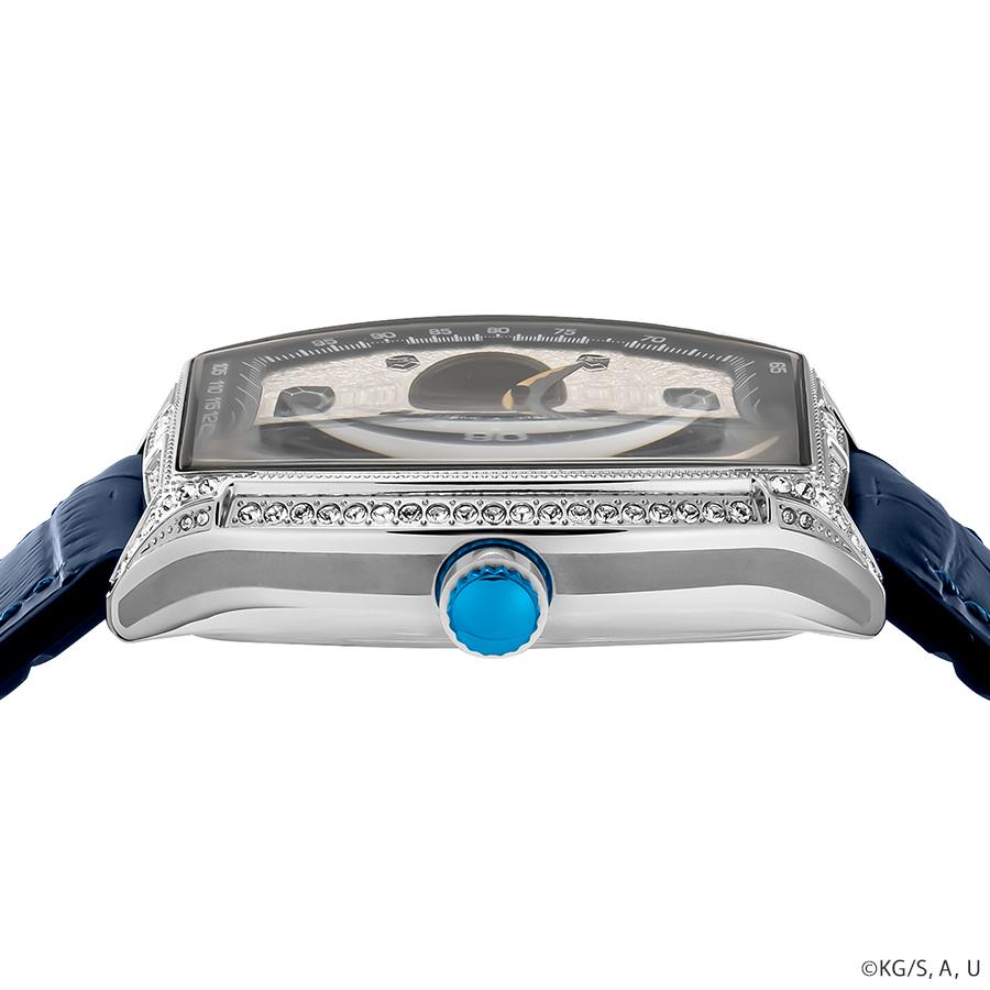 GARRACK S-MEISTER Demon Slayer Tengen Uzui SMS-47-KY-UT Automatic Open Heart Tonneau Kanazawa Foil Men's Watch