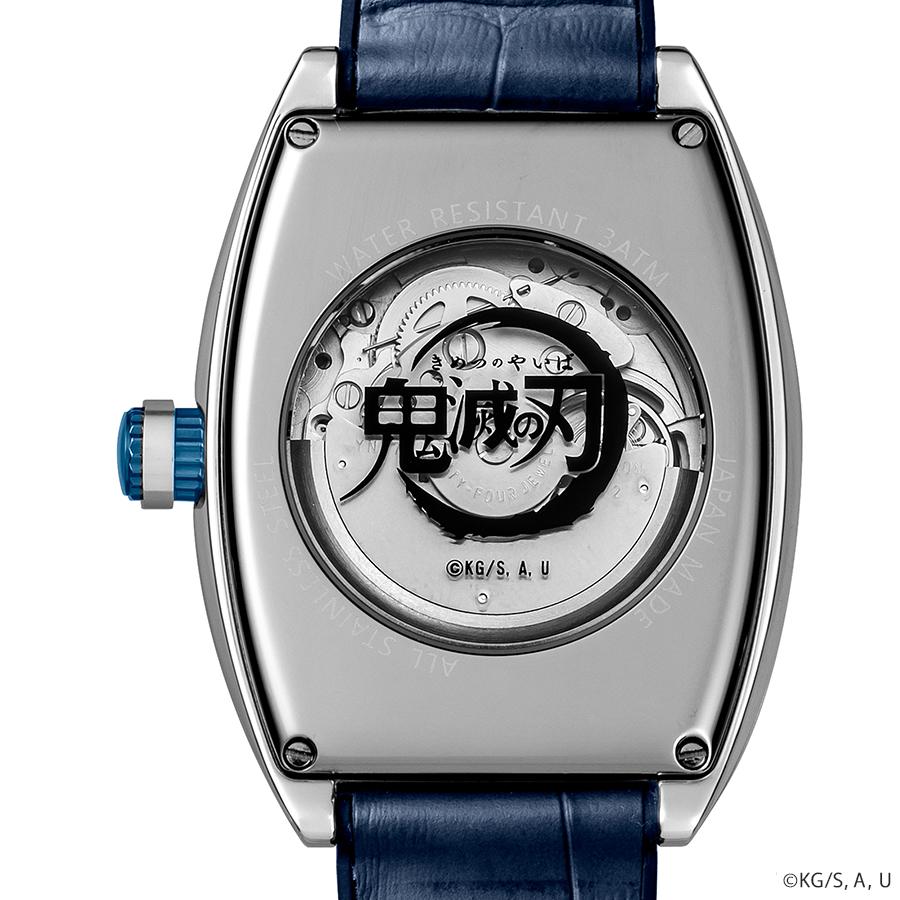 GARRACK S-MEISTER Demon Slayer Tengen Uzui SMS-47-KY-UT Automatic Open Heart Tonneau Kanazawa Foil Men's Watch