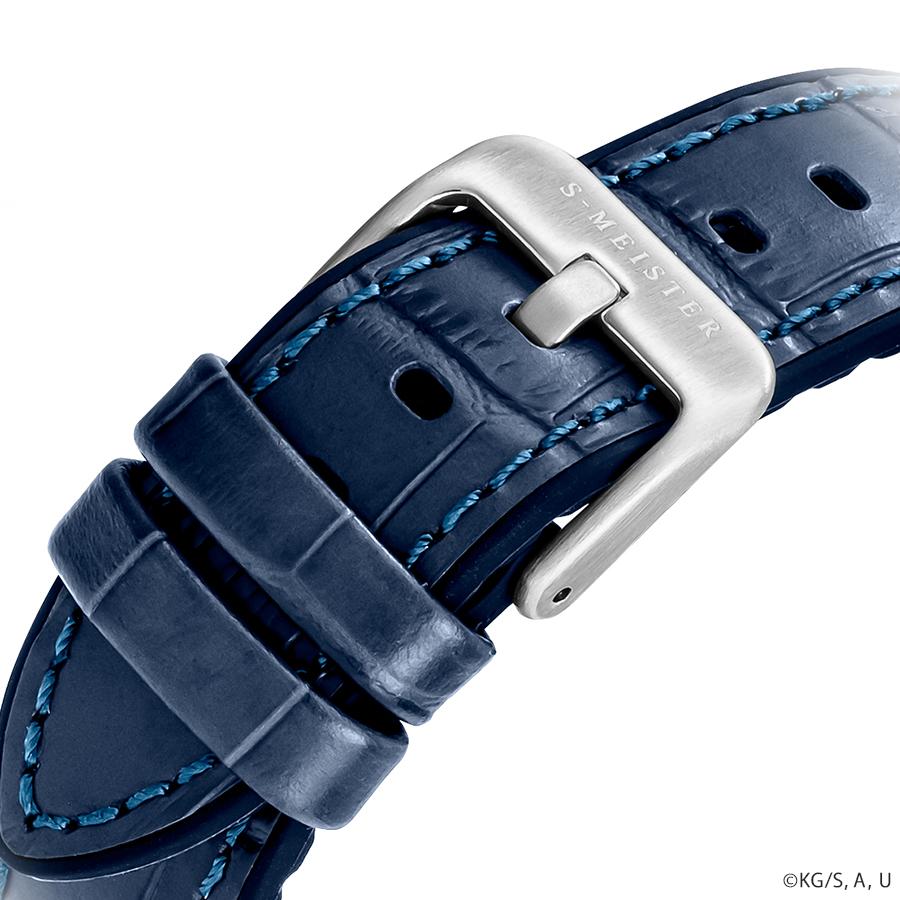 GARRACK S-MEISTER Demon Slayer Tengen Uzui SMS-47-KY-UT Automatic Open Heart Tonneau Kanazawa Foil Men's Watch