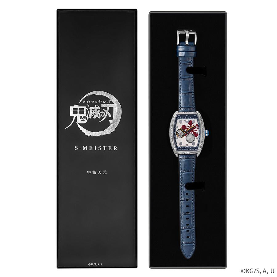 GARRACK S-MEISTER Demon Slayer Tengen Uzui SMS-47-KY-UT Automatic Open Heart Tonneau Kanazawa Foil Men's Watch