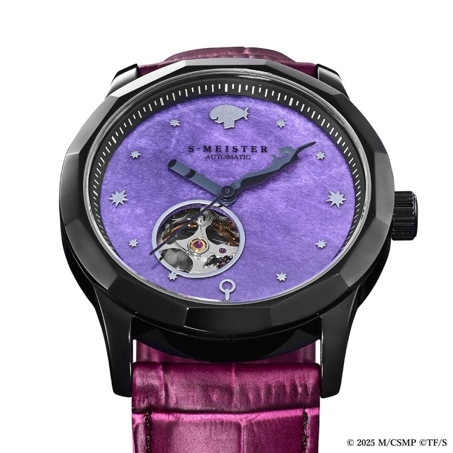 GARRACK S-MEISTER SMS-CM-40-B Chainsaw Man Bomb Japan Automatic Watch