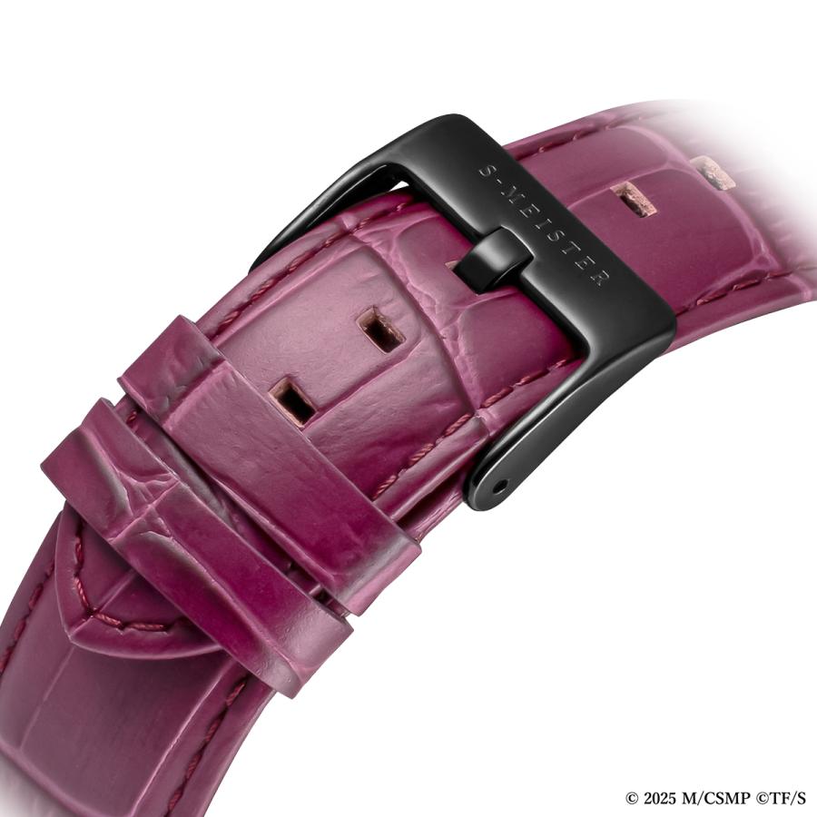 GARRACK S-MEISTER SMS-CM-40-B Chainsaw Man Bomb Japan Automatic Watch