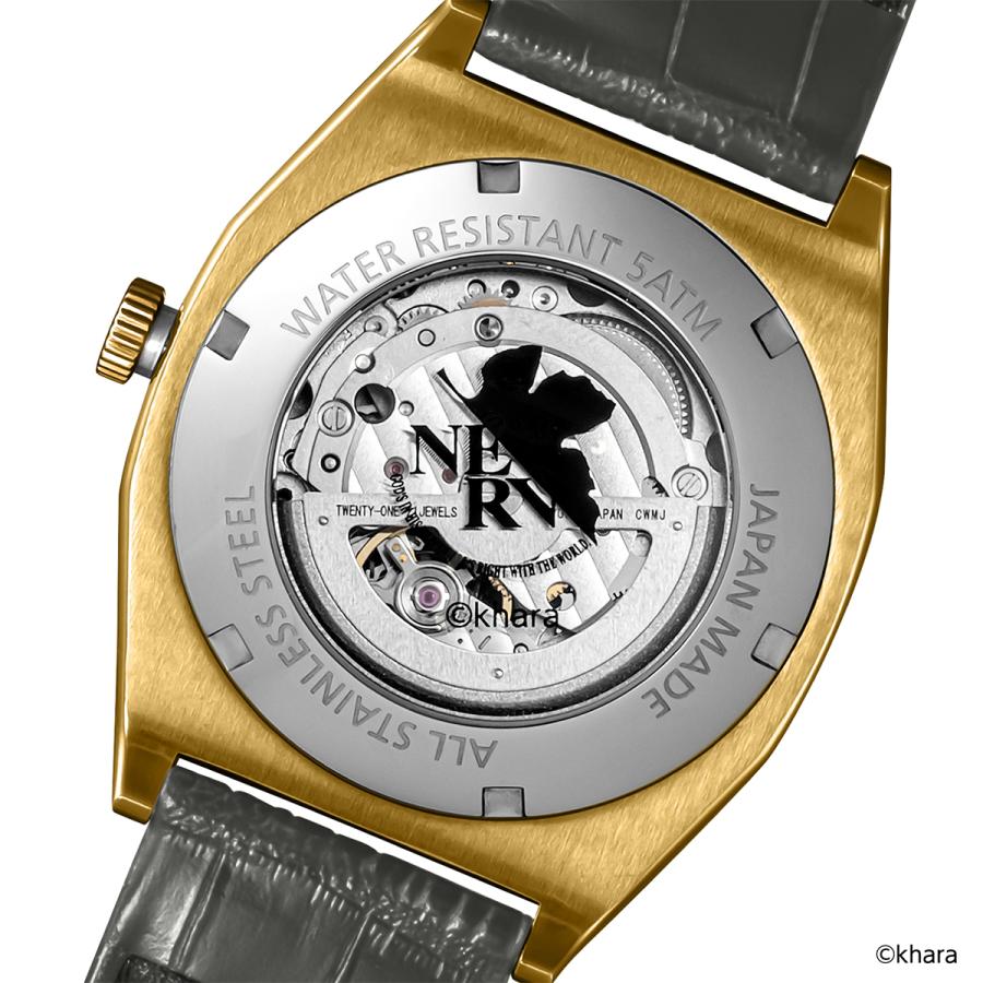 GARRACK S-MEISTER Evangelion Unit-00 SMS-EVA-41-0 Limited Automatic Open Heart Raden Dial Men's Watch