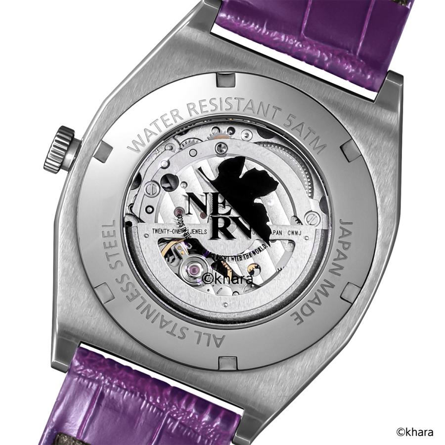 GARRACK S-MEISTER Evangelion Unit-01 SMS-EVA-41-1 Limited Automatic Open Heart Raden Dial Men's Watch
