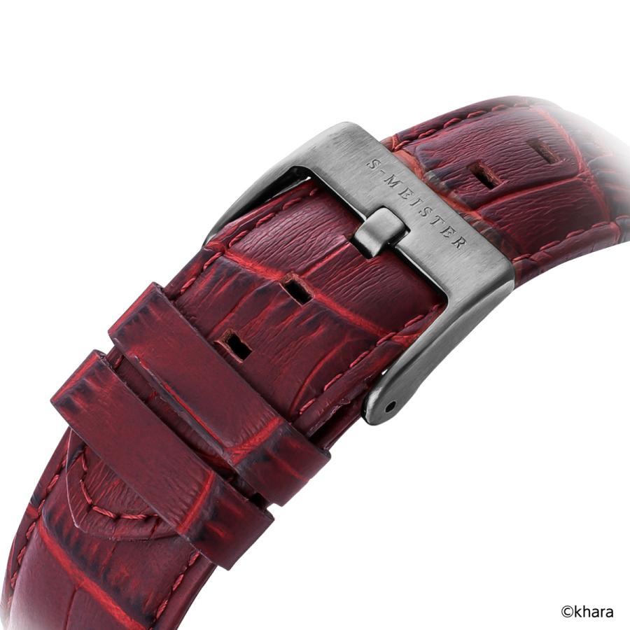 GARRACK S-MEISTER SMS-EVA-41-2 Evangelion Unit-02 Automatic Open Heart Watch Japan Made