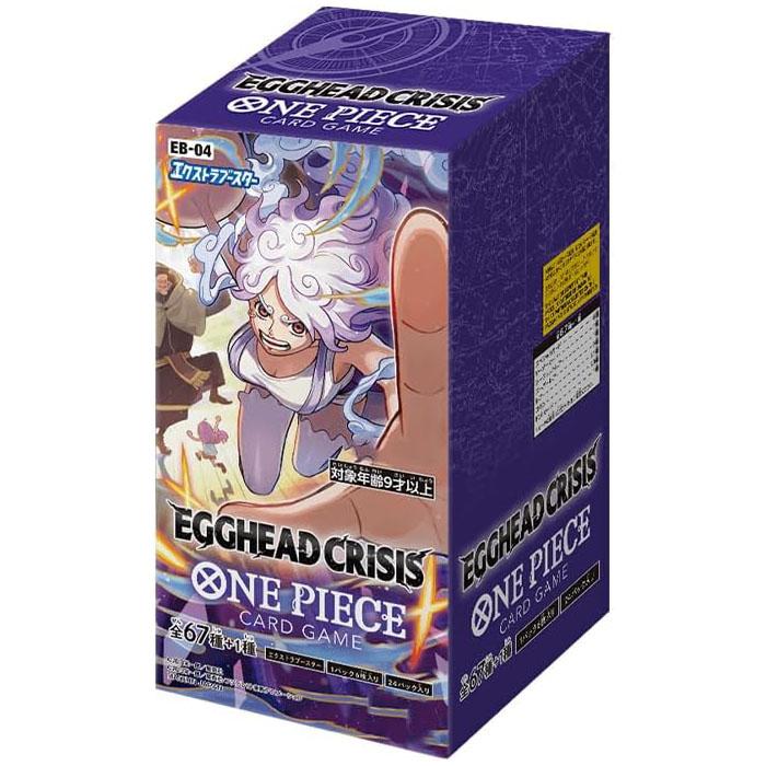 One Piece Card Extra Booster EGGHEAD CRISIS EB-04 Box Product