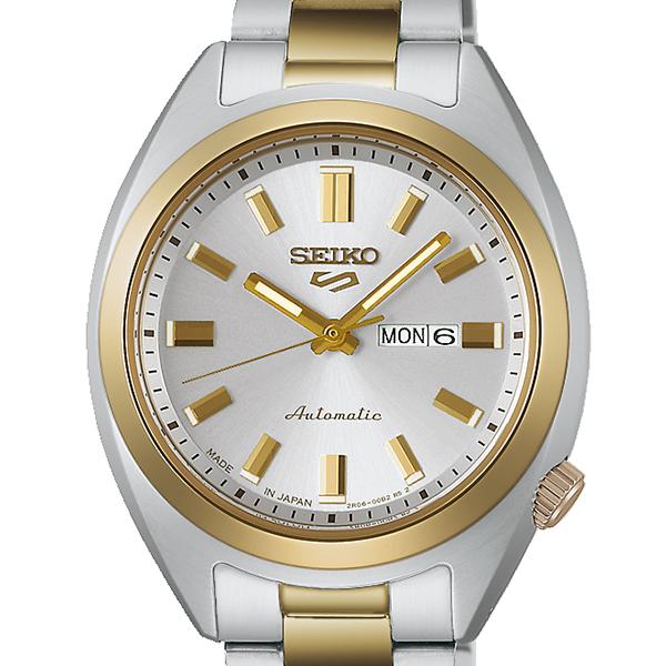 Seiko 5 Sports SNXS Series Small Size Hebitama Case SRRA012 Women's Automatic Watch with White Gold Dial, Released December 5th