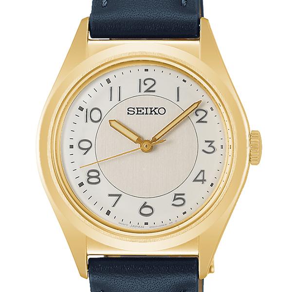 Seiko Selection The Steady Shop Exclusive Model SSEH032 Women's Quartz Watch with Battery-Operated White Dial and Leather Strap, Released November 21st