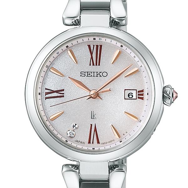 Seiko LUKIA Grow Blossom SSQW081 Women's Solar Radio-Controlled Titanium Watch in Peony Pink