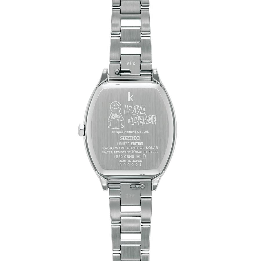 Seiko Lukia MR.FRIENDLY Collaboration Limited Edition Model SSVW237 Women's Solar Radio-Controlled Tonneau Watch