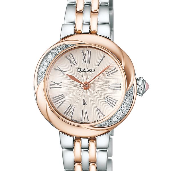 Seiko LUKIA Grow Luxe LUKIA Brand 30th Anniversary Model SSWA002 Women's Battery-Operated Quartz Watch, Off-White