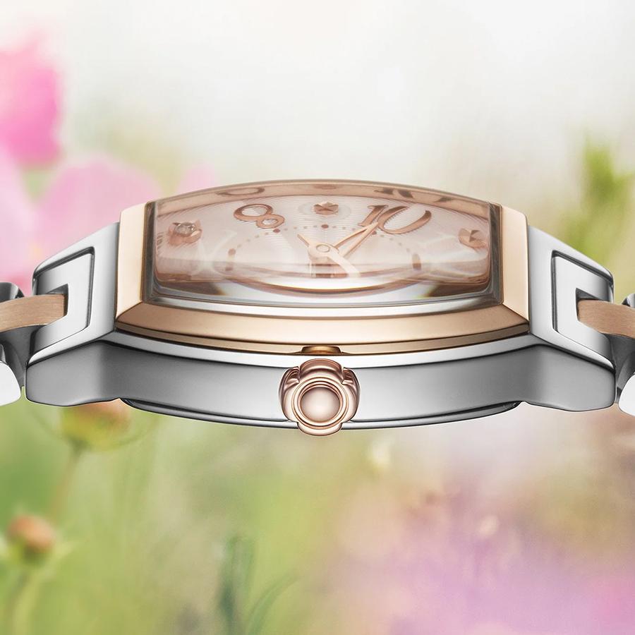 SEIKO LUKIA Happy Collection SSWA012 Silky Pink Tonneau Quartz JDM Women’s Watch