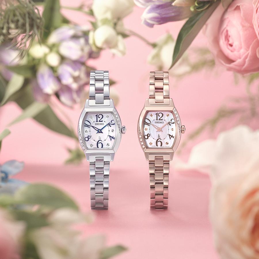 SEIKO LUKIA SSWA015 JDM Happy Collection Women's Quartz Tonneau Watch