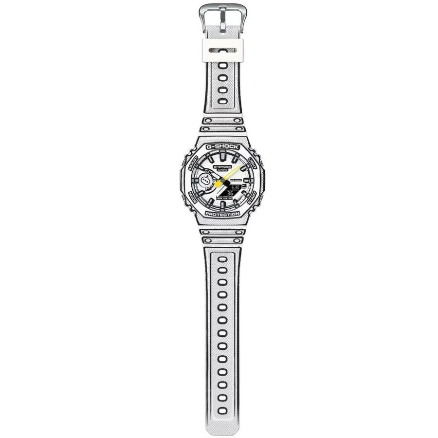 CASIO G-SHOCK GA-2100MNG-7AJR JDM MANGA THEME White Analog-Digital Men's Watch Japan Made
