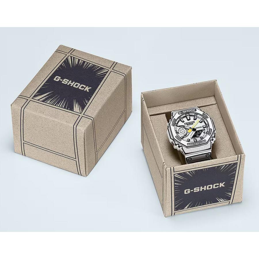CASIO G-SHOCK GA-2100MNG-7AJR JDM MANGA THEME White Analog-Digital Men's Watch Japan Made