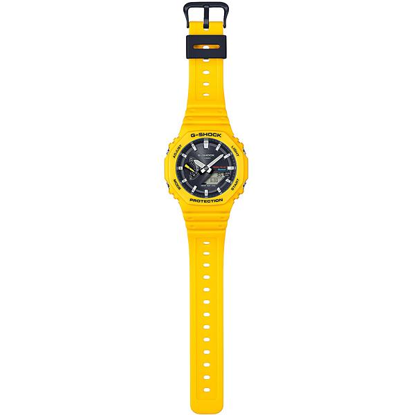 CASIO G-SHOCK GA-B2100C-9AJF JDM Tough Solar Mobile Link Analog-Digital Octagonal Yellow Black Men's Watch