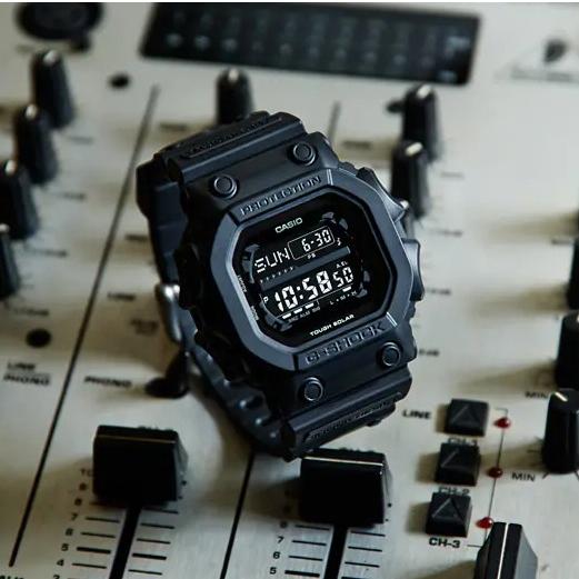 CASIO G-SHOCK GXW-56BB-1JF JDM Radio-Controlled Solar Multi-Band 6 GX Series All-Black Digital King Men's Watch