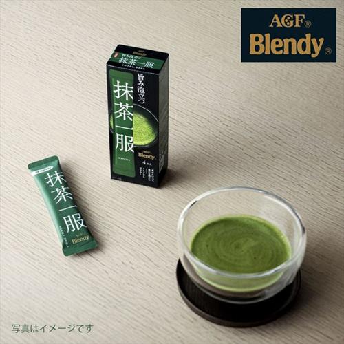 Ajinomoto AGF Blendy Stick Matcha Ippuku No Milk 1 Box (4 Sticks)