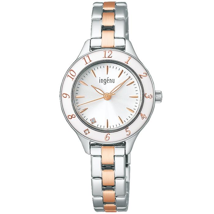 Alba Angeine Epora Quartz AHJK461 Women's Battery-Operated Watch, Gold and Silver
