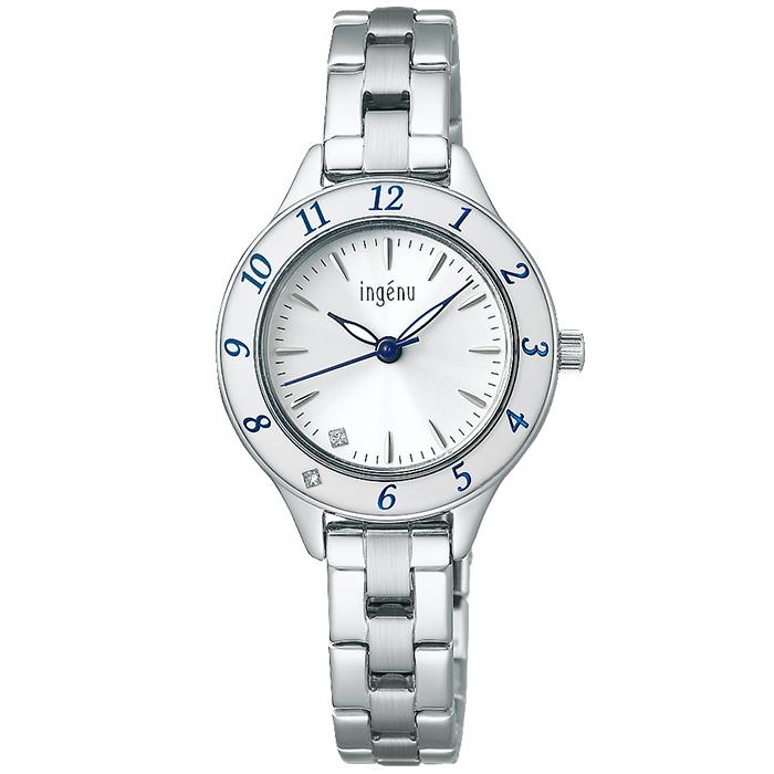 Alba Angeine Epora Quartz AHJK462 Women's Battery-Operated Silver Watch