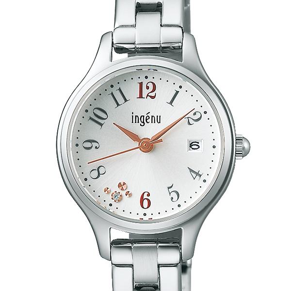 Alba Angeine Happy Seven AHJK464 Women's Battery-Operated Watch with White Dial, Metal Strap, and Arabic Numerals