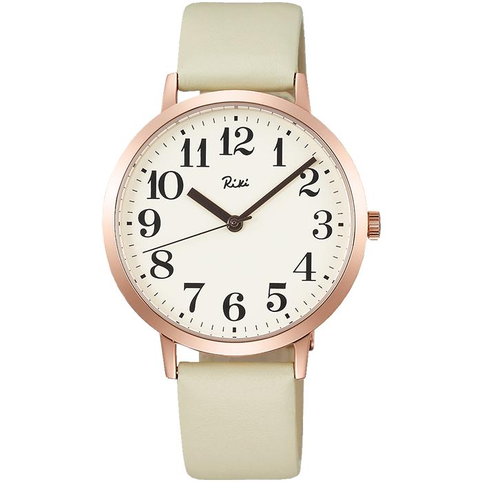 Alba Riki Standard AKPK426 Men's and Women's Quartz Watch with Battery Operated Leather Strap