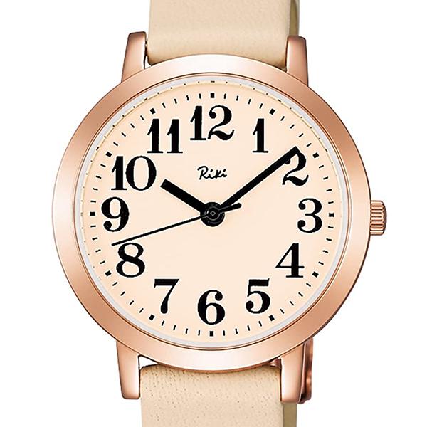 Alba Riki Standard AKQK410 Women's Quartz Watch with Battery and Leather Strap