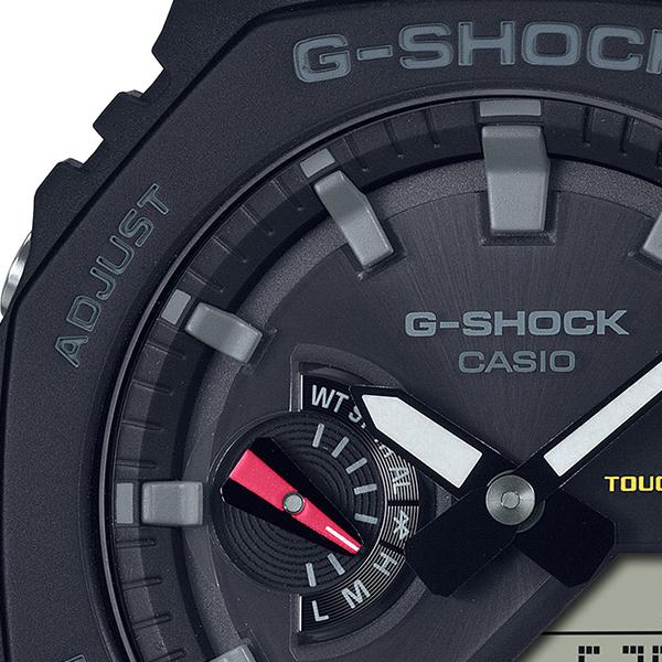 CASIO G-SHOCK GA-B2100-1AJF JDM Tough Solar Mobile Link Analog-Digital Octagonal All-Black Men's Watch