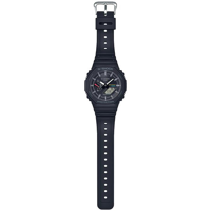 CASIO G-SHOCK GA-B2100-1AJF JDM Tough Solar Mobile Link Analog-Digital Octagonal All-Black Men's Watch