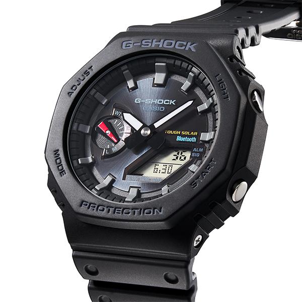 CASIO G-SHOCK GA-B2100-1AJF JDM Tough Solar Mobile Link Analog-Digital Octagonal All-Black Men's Watch