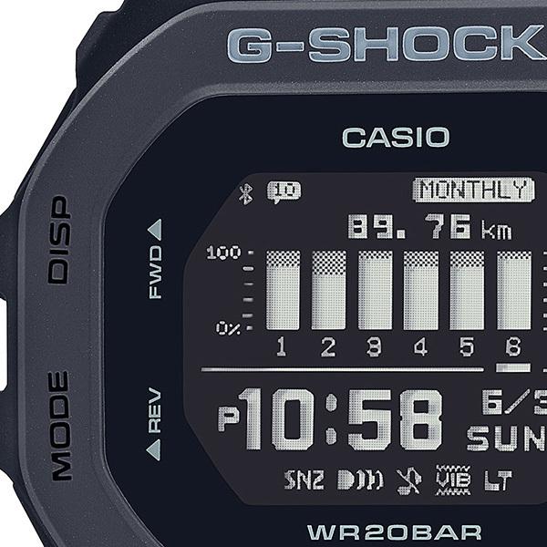 CASIO G-SHOCK G-SQUAD GBD-200-1JF JDM Fitness Training Bluetooth Mobile Link Digital Black Men's Watch