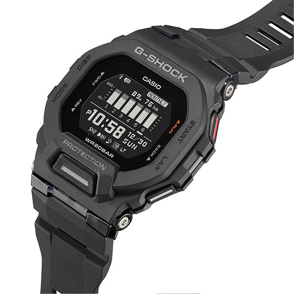 CASIO G-SHOCK G-SQUAD GBD-200-1JF JDM Fitness Training Bluetooth Mobile Link Digital Black Men's Watch