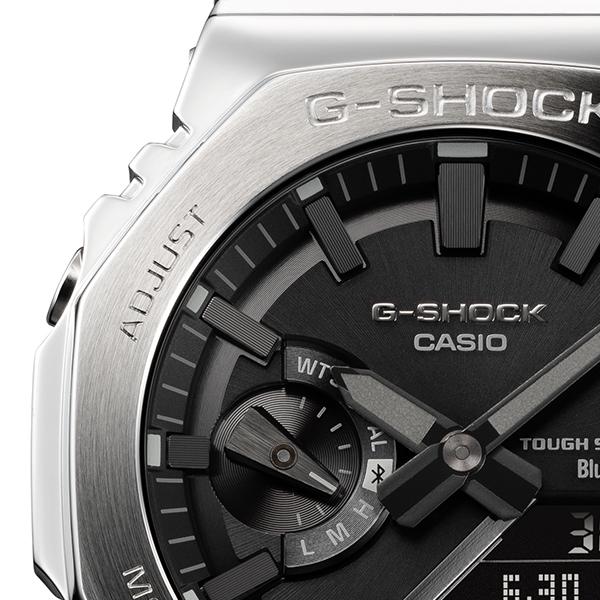 CASIO G-SHOCK GM-B2100D-1AJF Full Metal Silver Analog Digital Men's Watch Japan Model